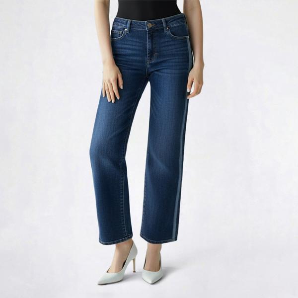 Juniors Madden Girl Ultra 90's Straight Leg Side Stripe Jeans